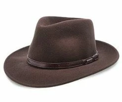 Best deal ๐ Stetson Cruiser Crushable Wool Felt Fedora Hat - TWCRUR Men ๐ 57 Stetson Cruiser Crushable Wool Felt Fedora Hat - TWCRUR Men