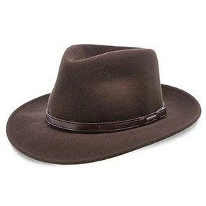 Best deal ๐ Stetson Cruiser Crushable Wool Felt Fedora Hat - TWCRUR Men ๐ 27 Stetson Cruiser Crushable Wool Felt Fedora Hat - TWCRUR Men