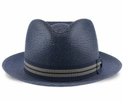 Men Nantucket - Stetson Milan Straw Fedora Hat