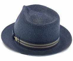 Men Nantucket - Stetson Milan Straw Fedora Hat