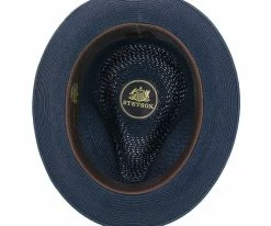 Men Nantucket - Stetson Milan Straw Fedora Hat