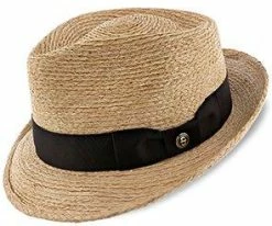 Men 42nd Street - Stetson Straw Fedora Hat - TS42ND