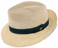 Tate - Stetson Hemp Braid Straw Fedora Hat - TSTATE Men