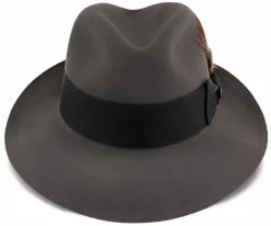 Men Pinnacle - Stetson Fur Felt Fedora Hat