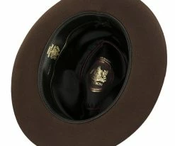 Men Pinnacle - Stetson Fur Felt Fedora Hat