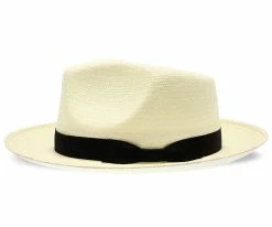 Men Reward - Stetson Genuine Panama Straw Fedora Hat - TSREWD