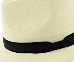 Men Reward - Stetson Genuine Panama Straw Fedora Hat - TSREWD