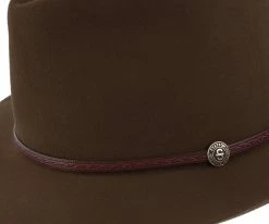 Best Pirce ๐งจ Men Roadster - Stetson Walnut Fur Felt Fedora Hat - TFRDTRB ๐ 13 Men Roadster - Stetson Walnut Fur Felt Fedora Hat - TFRDTRB