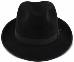 Runabout - Stetson Fur Felt Packable Fedora Hat - TFFRUN