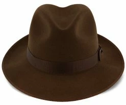 Runabout - Stetson Fur Felt Packable Fedora Hat - TFFRUN