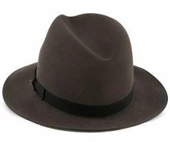 Runabout - Stetson Fur Felt Packable Fedora Hat - TFFRUN