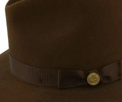 Runabout - Stetson Fur Felt Packable Fedora Hat - TFFRUN