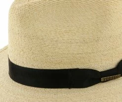 Men Rushmore - Stetson Palm Straw Fedora Hat