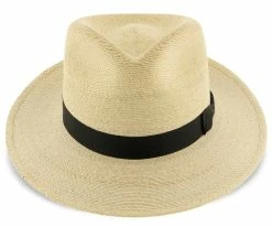Men Rushmore - Stetson Palm Straw Fedora Hat