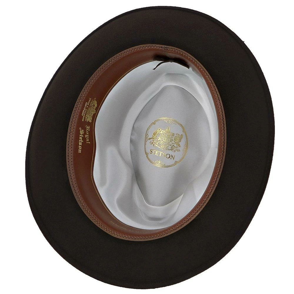 Budget ✨ Men Saxon - Stetson Fur Felt Fedora Hat - TFSAXN ✔️ 19 Men Saxon - Stetson Fur Felt Fedora Hat - TFSAXN