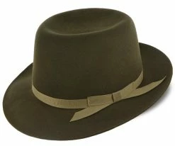 Sightseer - Stetson Open Crown Fedora Hat