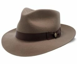 Chatham - Stetson Wool Felt Fedora Hat Men