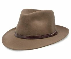Best deal ๐ Stetson Cruiser Crushable Wool Felt Fedora Hat - TWCRUR Men ๐ 33 Stetson Cruiser Crushable Wool Felt Fedora Hat - TWCRUR Men