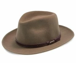 Best deal ๐ Stetson Cruiser Crushable Wool Felt Fedora Hat - TWCRUR Men ๐ 36 Stetson Cruiser Crushable Wool Felt Fedora Hat - TWCRUR Men