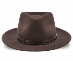 Best deal ๐ Stetson Cruiser Crushable Wool Felt Fedora Hat - TWCRUR Men ๐ 40 Stetson Cruiser Crushable Wool Felt Fedora Hat - TWCRUR Men