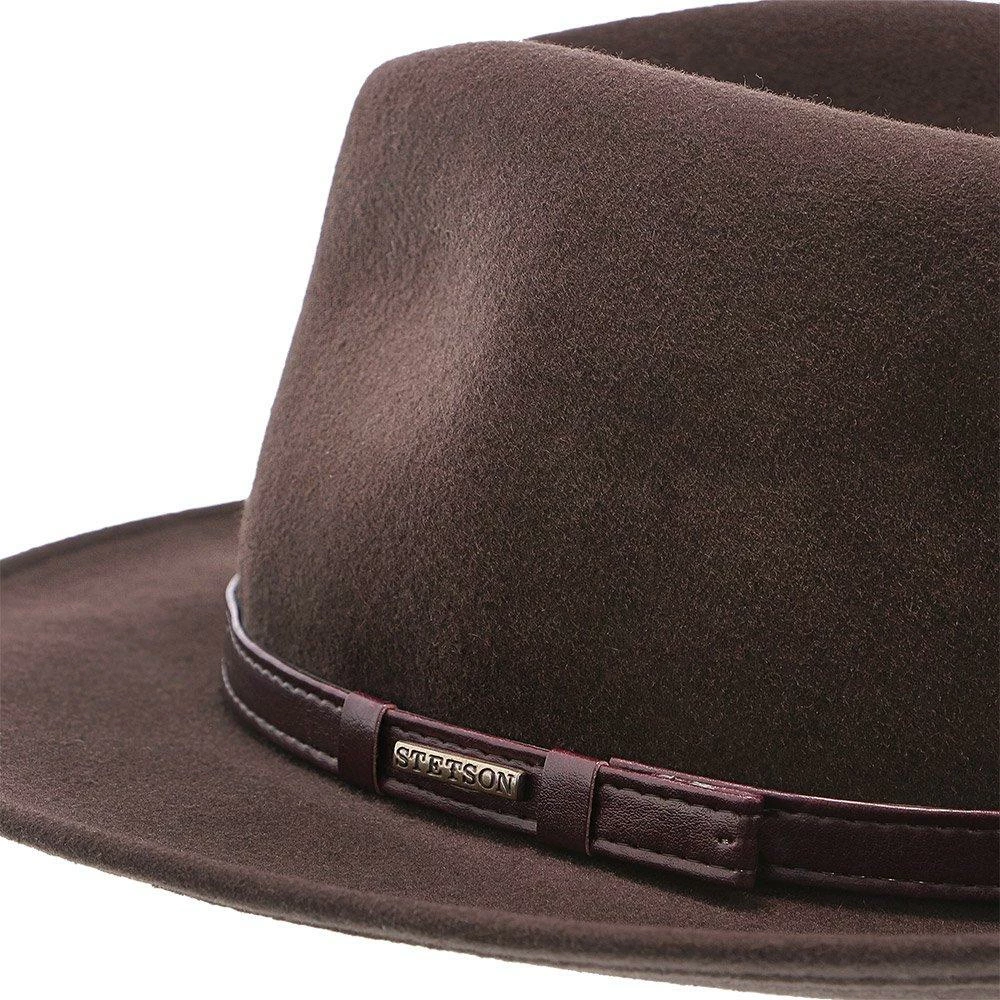 Best deal ๐ Stetson Cruiser Crushable Wool Felt Fedora Hat - TWCRUR Men ๐ 19 Stetson Cruiser Crushable Wool Felt Fedora Hat - TWCRUR Men