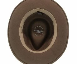 Best deal ๐ Stetson Cruiser Crushable Wool Felt Fedora Hat - TWCRUR Men ๐ 54 Stetson Cruiser Crushable Wool Felt Fedora Hat - TWCRUR Men