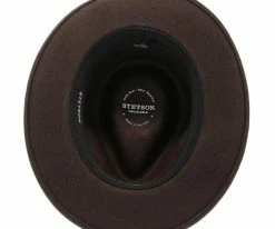 Best deal ๐ Stetson Cruiser Crushable Wool Felt Fedora Hat - TWCRUR Men ๐ 55 Stetson Cruiser Crushable Wool Felt Fedora Hat - TWCRUR Men