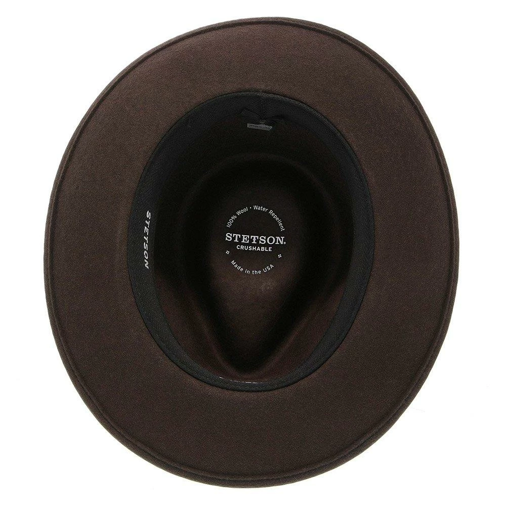 Best deal ๐ Stetson Cruiser Crushable Wool Felt Fedora Hat - TWCRUR Men ๐ 25 Stetson Cruiser Crushable Wool Felt Fedora Hat - TWCRUR Men