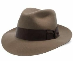 New ๐ Stetson Temple Wool Felt Hat โญ 10 Stetson Temple Wool Felt Hat