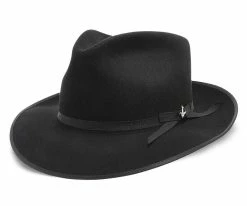 Stratoliner Previous Season Colors - Stetson Fur Felt Fedora Hat - TFSTROB