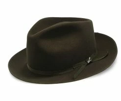 Stratoliner - Stetson Fur Felt Fedora Hat - TFSTROB Women