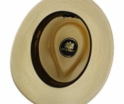Buy ๐ฅฐ Stratoliner - Stetson Milan Straw Fedora Hat - TSSTROB Men ๐งจ 26 Stratoliner - Stetson Milan Straw Fedora Hat - TSSTROB Men