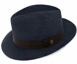 Tate - Stetson Hemp Braid Straw Fedora Hat - TSTATE Men