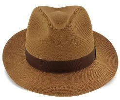 Tate - Stetson Hemp Braid Straw Fedora Hat - TSTATE Men