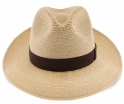 Tate - Stetson Hemp Braid Straw Fedora Hat - TSTATE Men