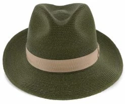 Tate - Stetson Hemp Braid Straw Fedora Hat - TSTATE Men
