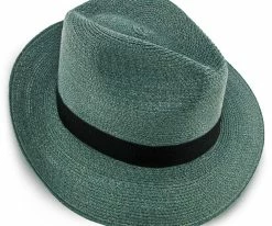 Tate - Stetson Hemp Braid Straw Fedora Hat - TSTATE Men