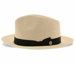 Tate - Stetson Hemp Braid Straw Fedora Hat - TSTATE Men