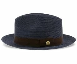 Tate - Stetson Hemp Braid Straw Fedora Hat - TSTATE Men