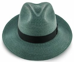 Tate - Stetson Hemp Braid Straw Fedora Hat - TSTATE Men