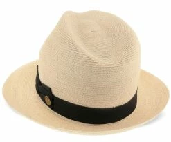 Tate - Stetson Hemp Braid Straw Fedora Hat - TSTATE Men