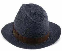Tate - Stetson Hemp Braid Straw Fedora Hat - TSTATE Men