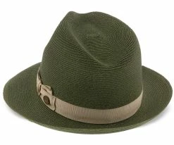 Tate - Stetson Hemp Braid Straw Fedora Hat - TSTATE Men