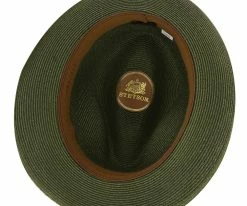 Tate - Stetson Hemp Braid Straw Fedora Hat - TSTATE Men
