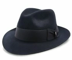 Best deal ๐ฅ Temple - Stetson Fur Felt Fedora Hat - TFTMPL ๐ 80 Temple - Stetson Fur Felt Fedora Hat - TFTMPL