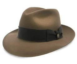 Best deal ๐ฅ Temple - Stetson Fur Felt Fedora Hat - TFTMPL ๐ 82 Temple - Stetson Fur Felt Fedora Hat - TFTMPL