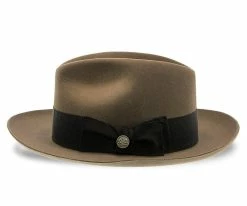 Best deal ๐ฅ Temple - Stetson Fur Felt Fedora Hat - TFTMPL ๐ 103 Temple - Stetson Fur Felt Fedora Hat - TFTMPL