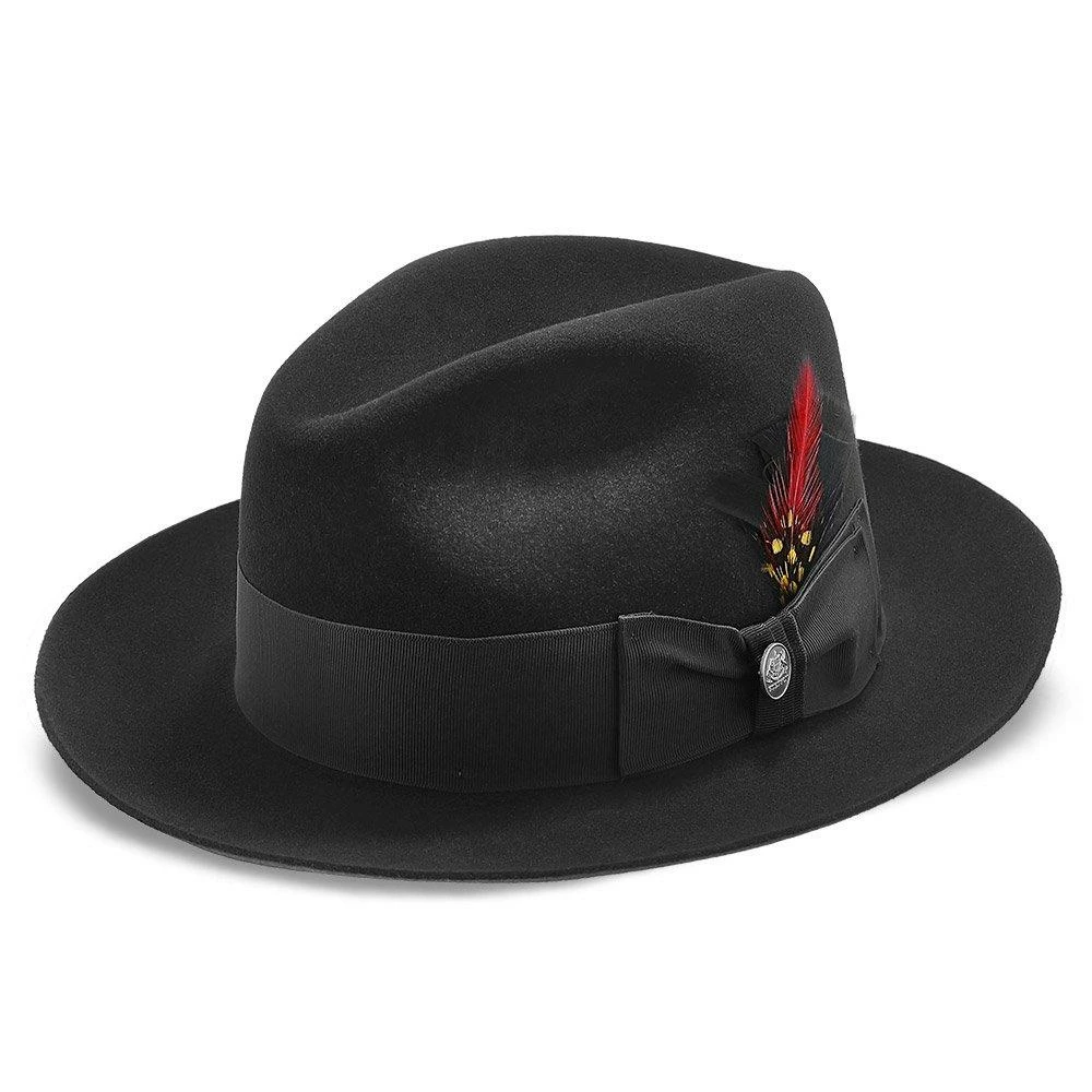 Best deal ๐ฅ Temple - Stetson Fur Felt Fedora Hat - TFTMPL ๐ 37 Temple - Stetson Fur Felt Fedora Hat - TFTMPL