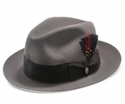 Best deal ๐ฅ Temple - Stetson Fur Felt Fedora Hat - TFTMPL ๐ 112 Temple - Stetson Fur Felt Fedora Hat - TFTMPL