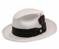 Best deal ๐ฅ Temple - Stetson Fur Felt Fedora Hat - TFTMPL ๐ 113 Temple - Stetson Fur Felt Fedora Hat - TFTMPL